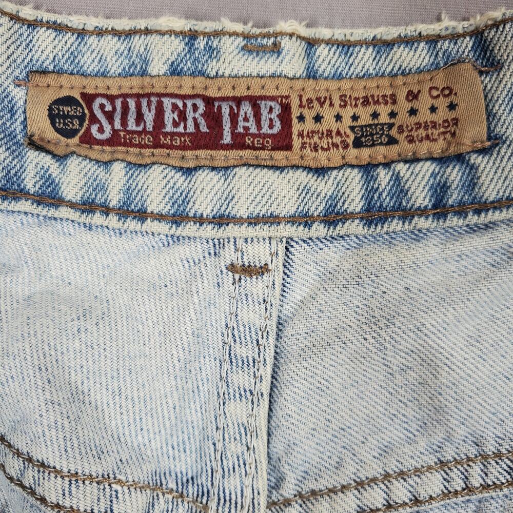 Vintage Levi's Silver Tab Double Button Jeans Men… - image 6